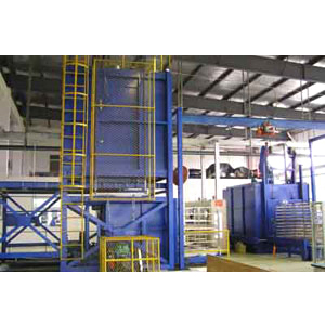 HLS vertical aluminum solid solution heat treatment furnace